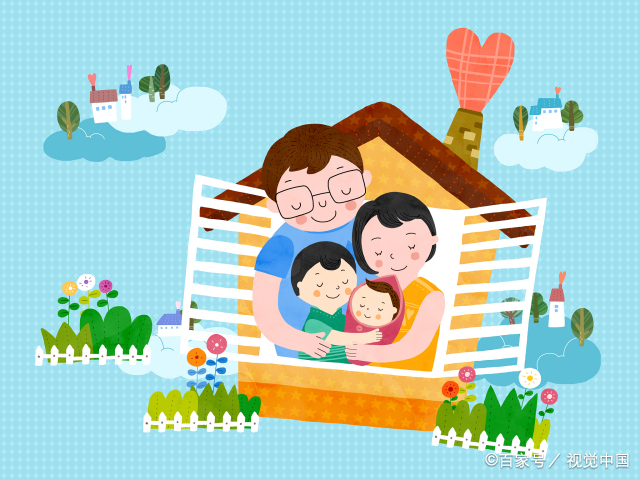 婚后的温馨家庭,让女人更加慈爱,男人更加努力